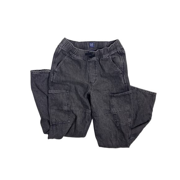 GAP Black Baggy Jeans Boys XXL (14-15) | Relaxed Fit Denim Streetwear Y2K Style - Picture 1 of 5
